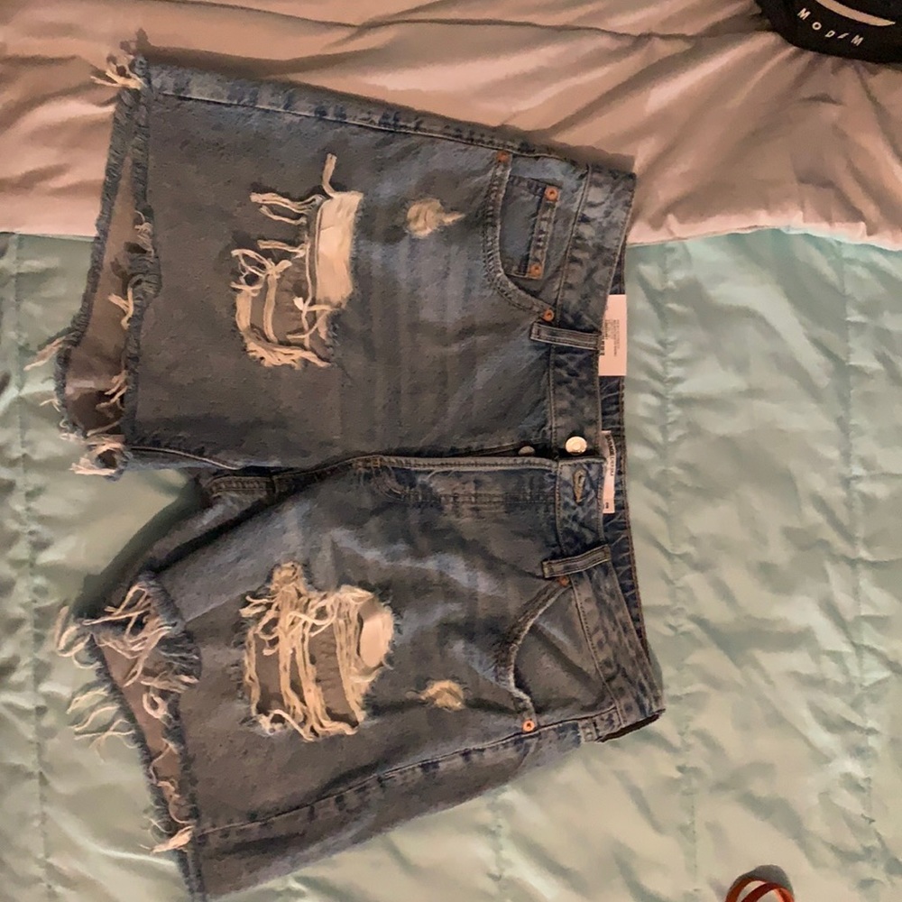 90s boyfriend shorts